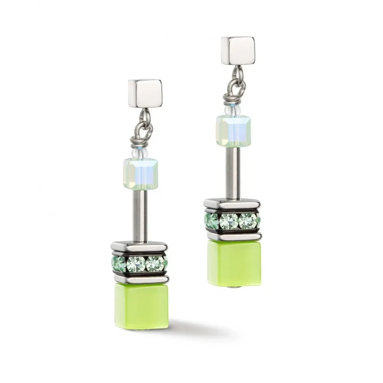 Серьги Coeur de Lion Joyful Colours Green 3339/21-0500