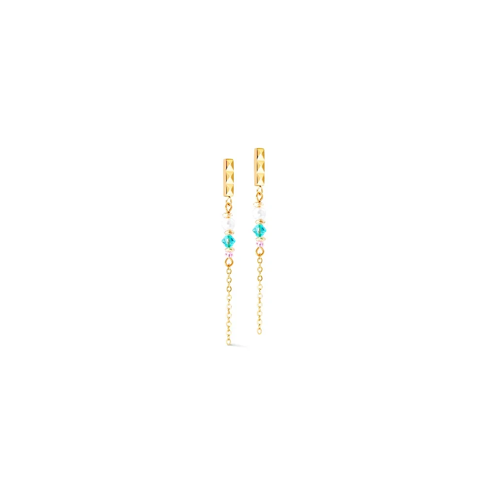 Серьги Coeur de Lion Multicolour Pastel 2 3031/21-1537