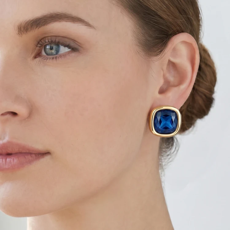 Серьги Sapphire Fiore Luna AG210405E-021 G