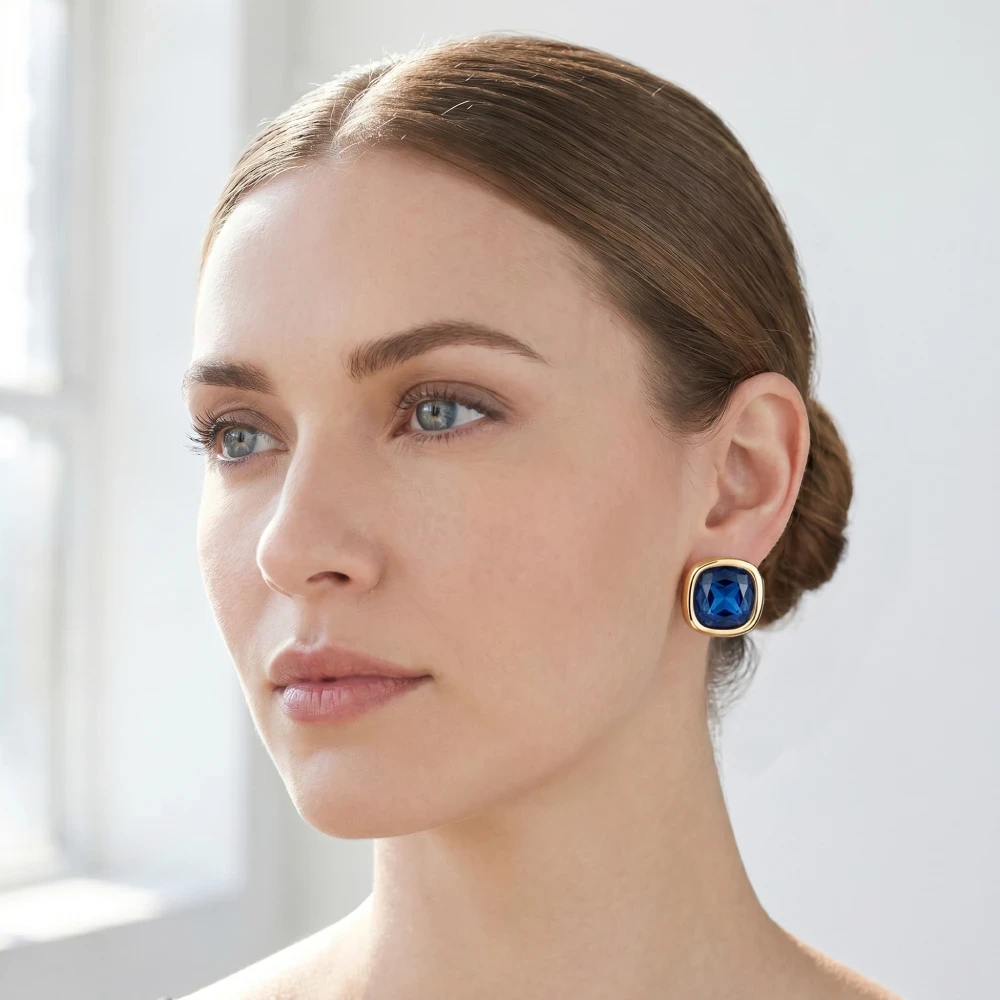 Серьги Sapphire Fiore Luna AG210405E-021 G