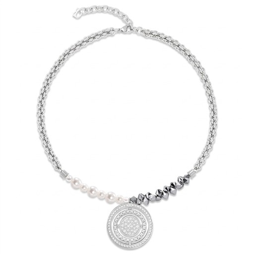 Колье Coeur de Lion White-Silver 2061/10-1417