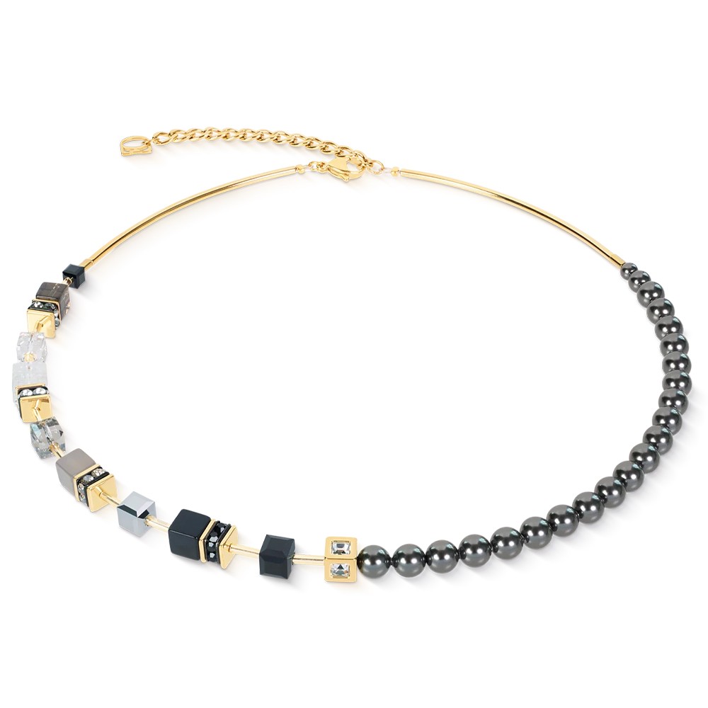 Колье Coeur de Lion Grey-Gold 5086/10-1216