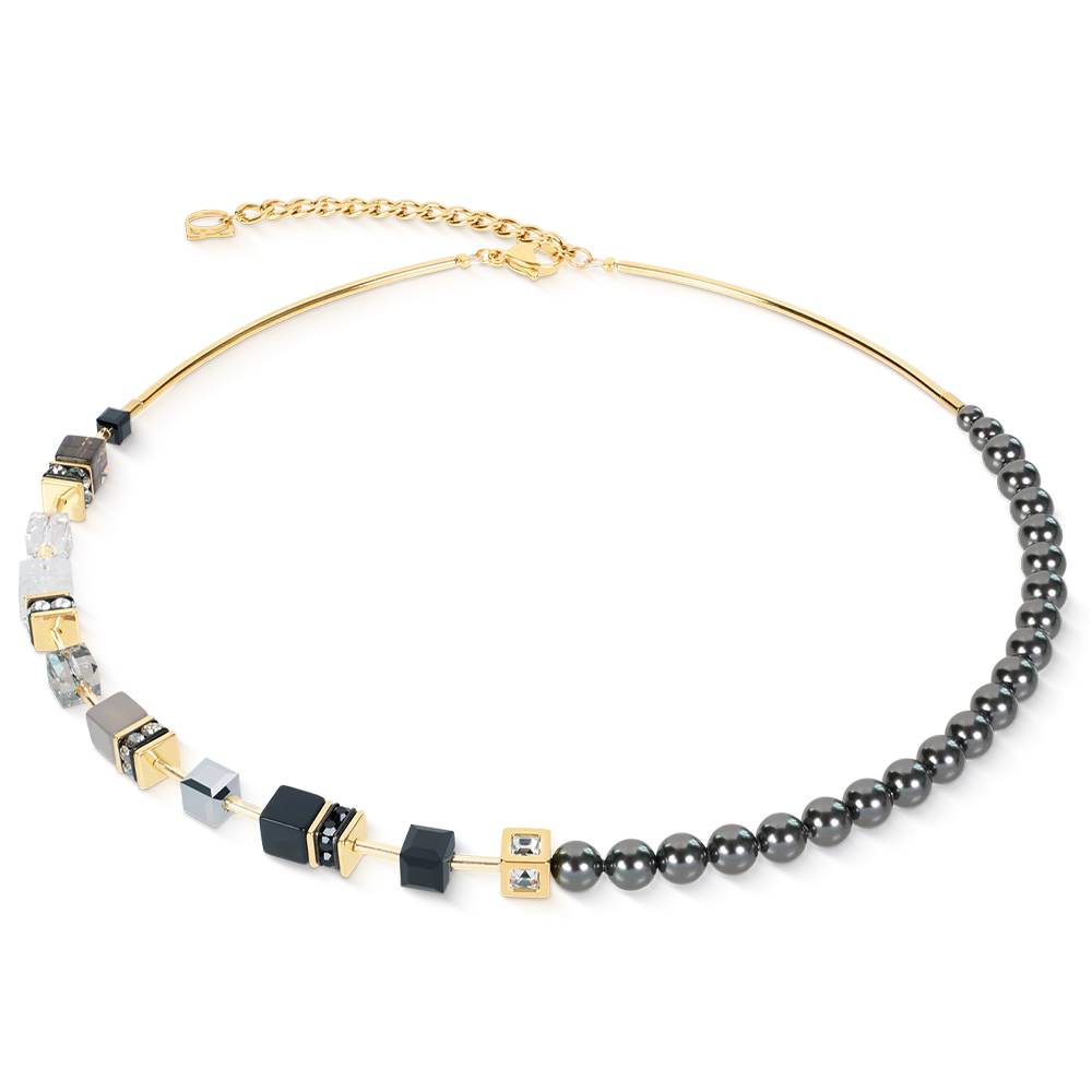 Колье Coeur de Lion Grey-Gold 5086/10-1216