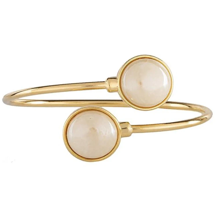 Браслет Possebon pearl amazonite beige С1366.12 BR/G