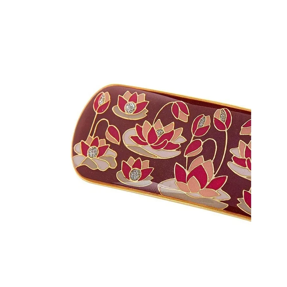 Заколка для волос Clara Bijoux Лотос G79145 R/G