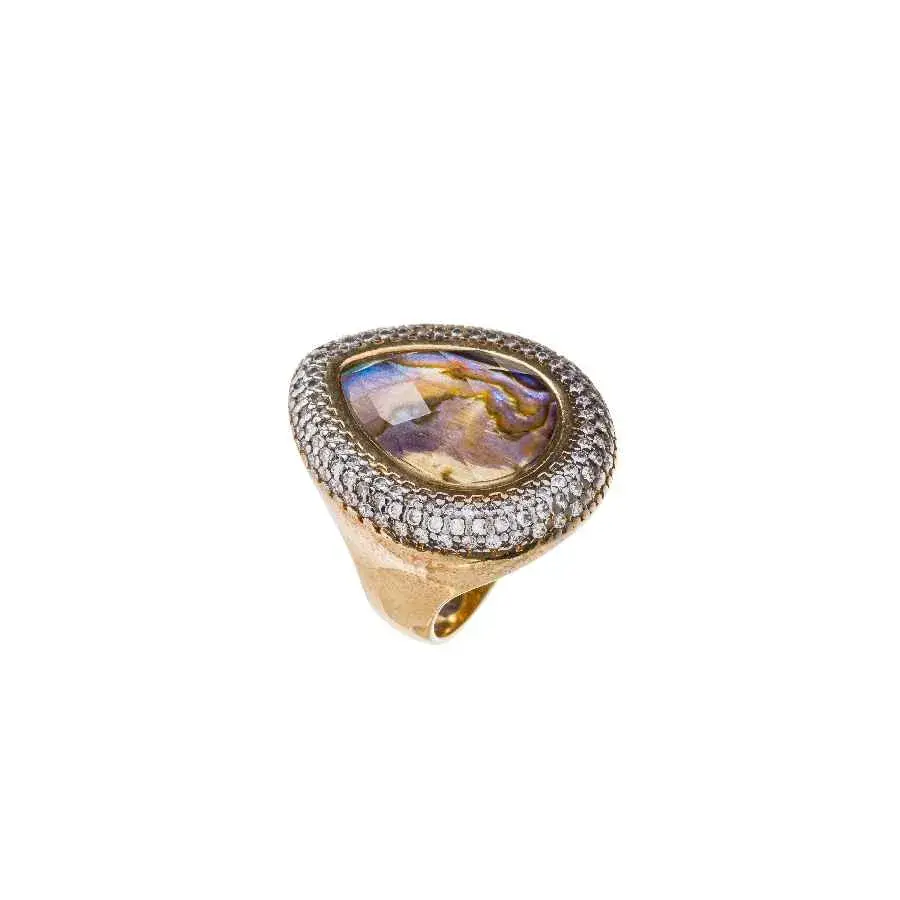 Кольцо Possebon Abalone K9957.14/19 G 24