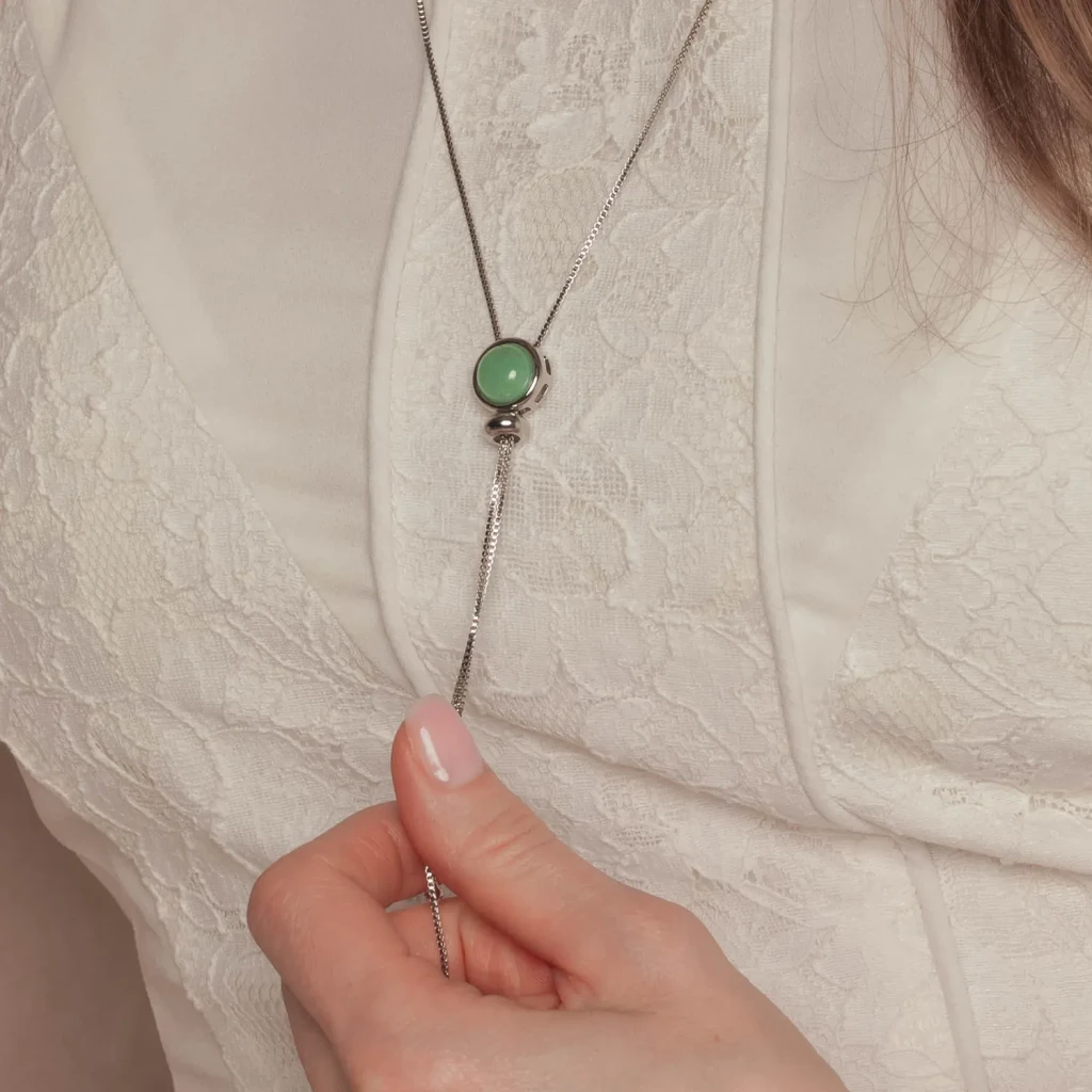 Колье Possebon Q.Verde B0476.17 S