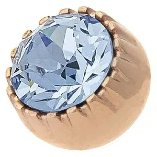 Шарм Qudo London Light Sapphire 617038 BL/RG
