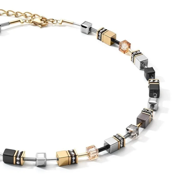 Колье Coeur de Lion Grey-Gold 4345/10-1216