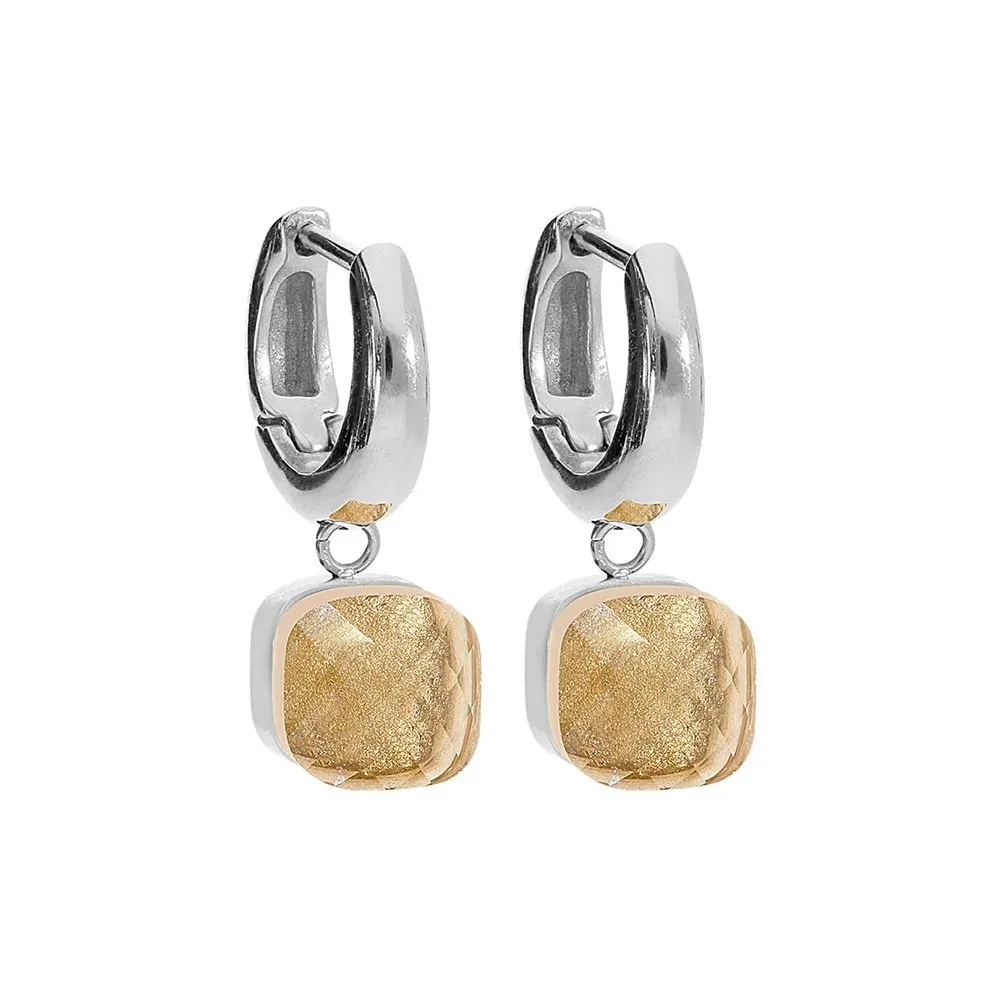 Серьги Qudo FIRENZE (S) Champagne 107000/20-5035