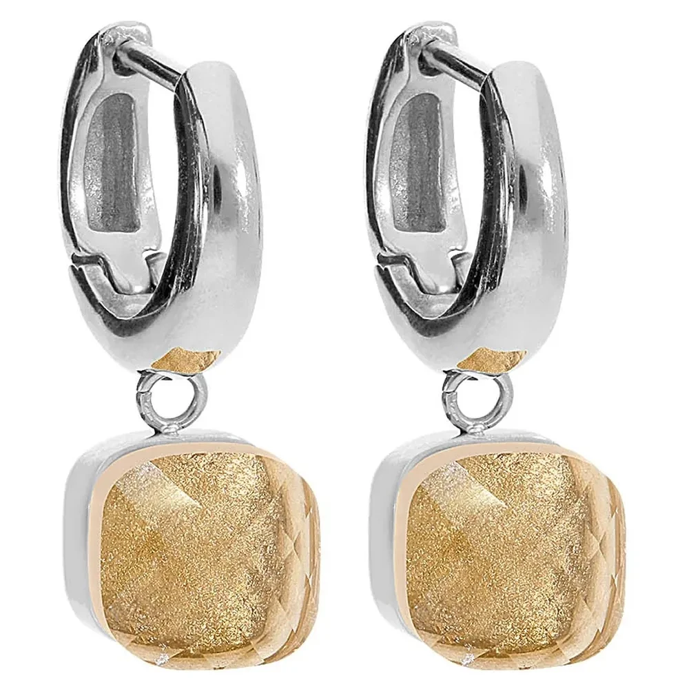 Серьги Qudo FIRENZE (S) Champagne 107000/20-5035