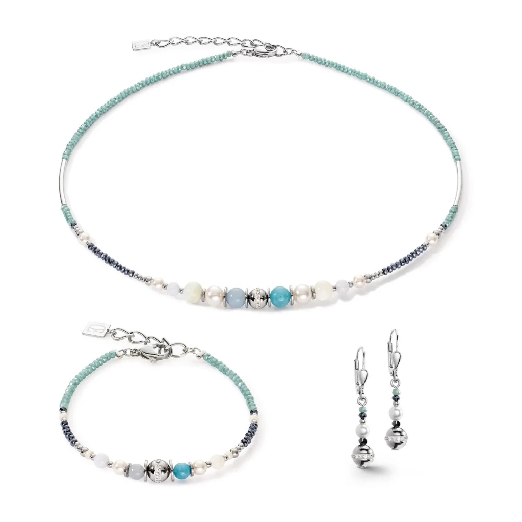 Колье Coeur de Lion Aqua 4349/10-2000