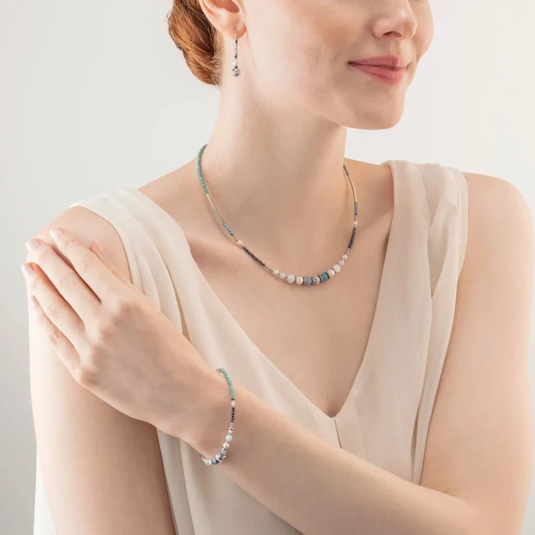 Колье Coeur de Lion Aqua 4349/10-2000