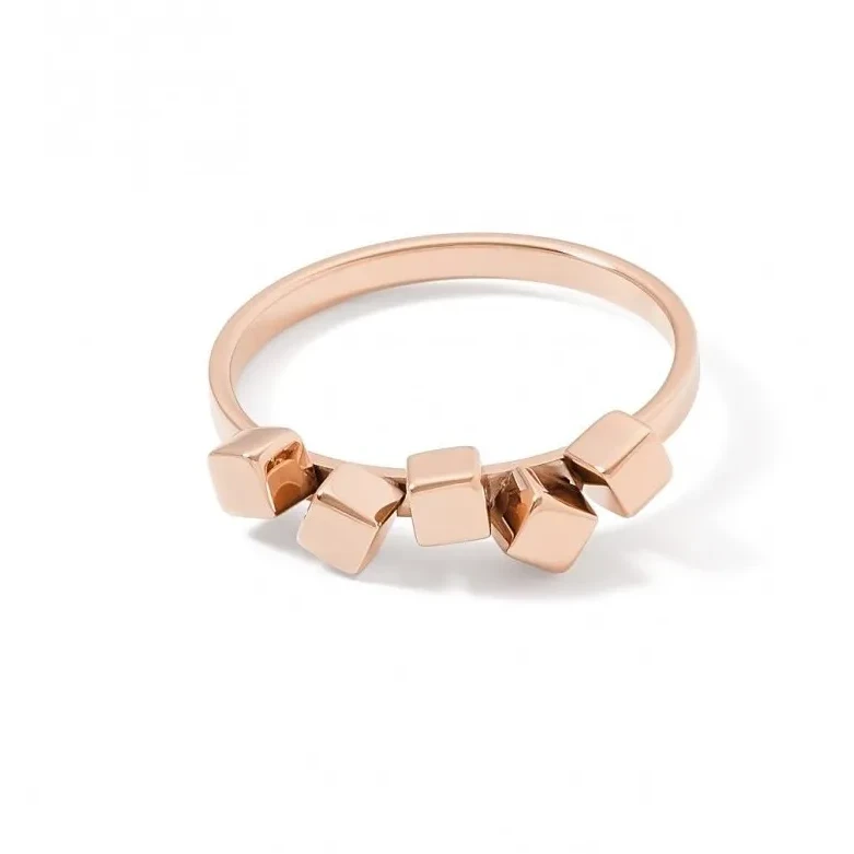 Кольцо Coeur de Lion Rose Gold 18.5 мм 5070/40-1620 58