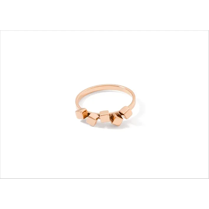 Кольцо Coeur de Lion Rose Gold 18.5 мм 5070/40-1620 58