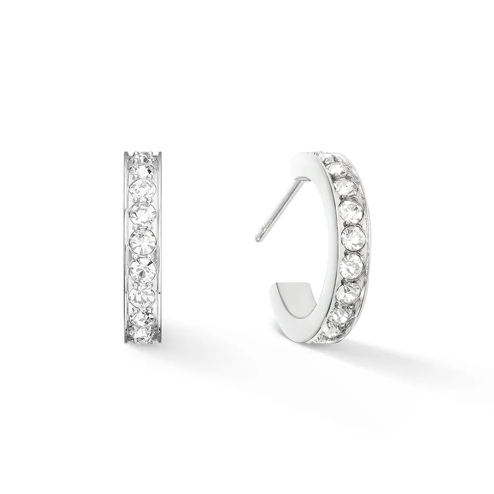 Серьги Coeur de Lion Crystal-Silver 0127/21-1817