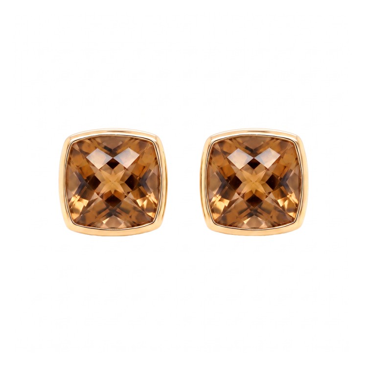 Серьги Fiore Luna Topaz Gold AE01782-6GD