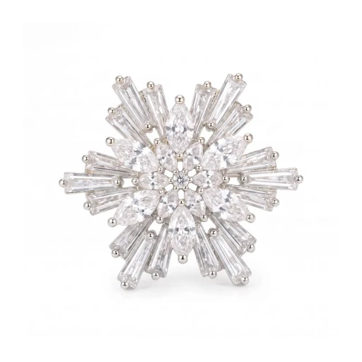 Брошь Рождество Fiore Luna FBB02274-03 S