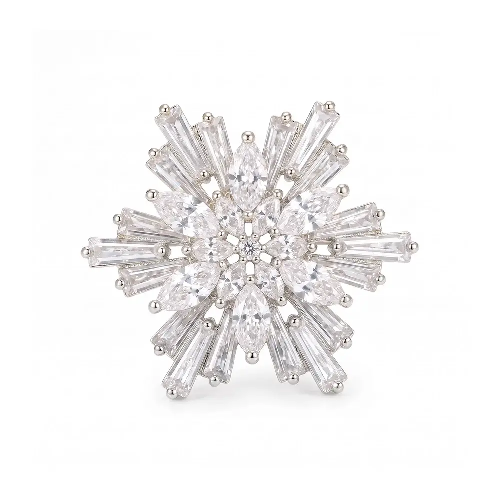 Брошь Рождество Fiore Luna FBB02274-03 S