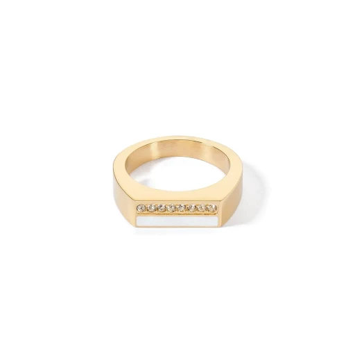 Кольцо Coeur de Lion Pink-Gold 0133/40-0416 58