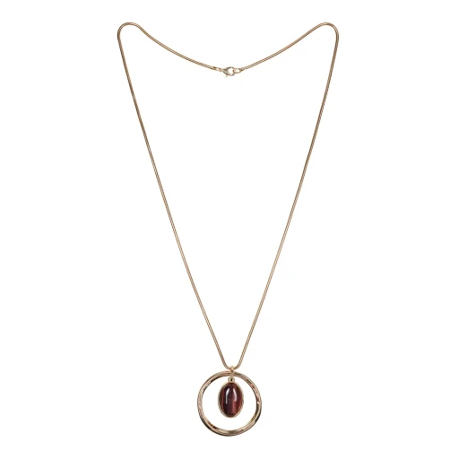 Колье Fiore Luna COFFE AGATE LN5146 BR/G