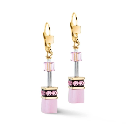 Серьги Coeur de Lion Light Rose 4020/20-1920