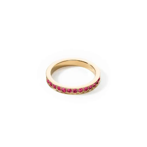 Кольцо Coeur de Lion Pink-Gold 0127/40-0416 58