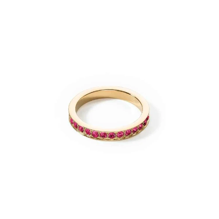 Кольцо Coeur de Lion Pink-Gold 0127/40-0416 58