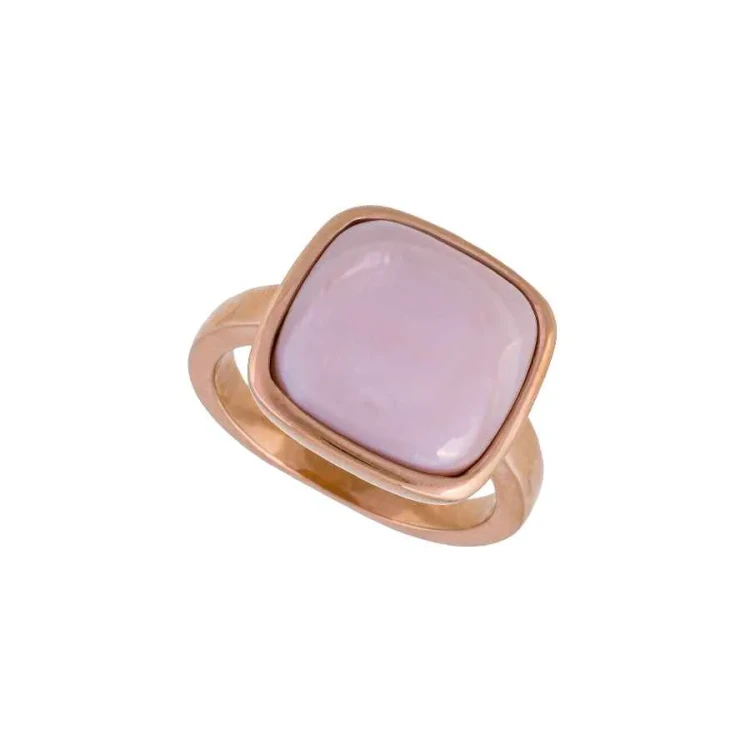 Кольцо Fiore Luna Куб SHELL ROSE KR02914-3/9 R/RG