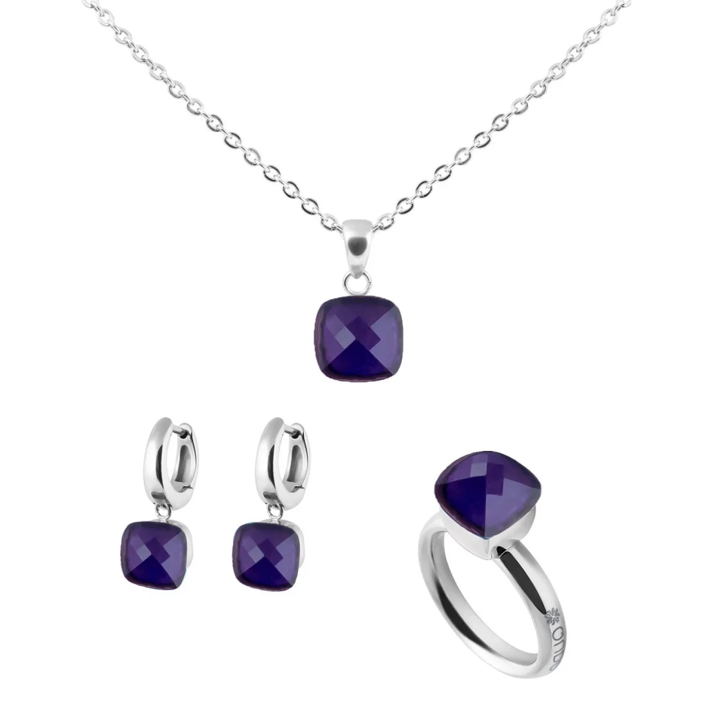 Кольцо Qudo Firenze tanzanite 19 мм 610594 V/S