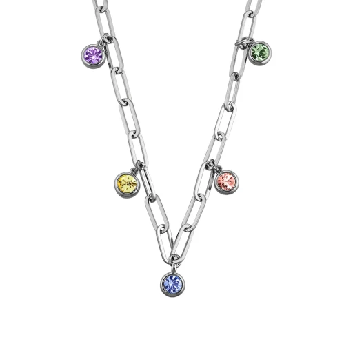 Колье Dyrberg Kern LEONA SS PASTEL MULTI 420126 M/S