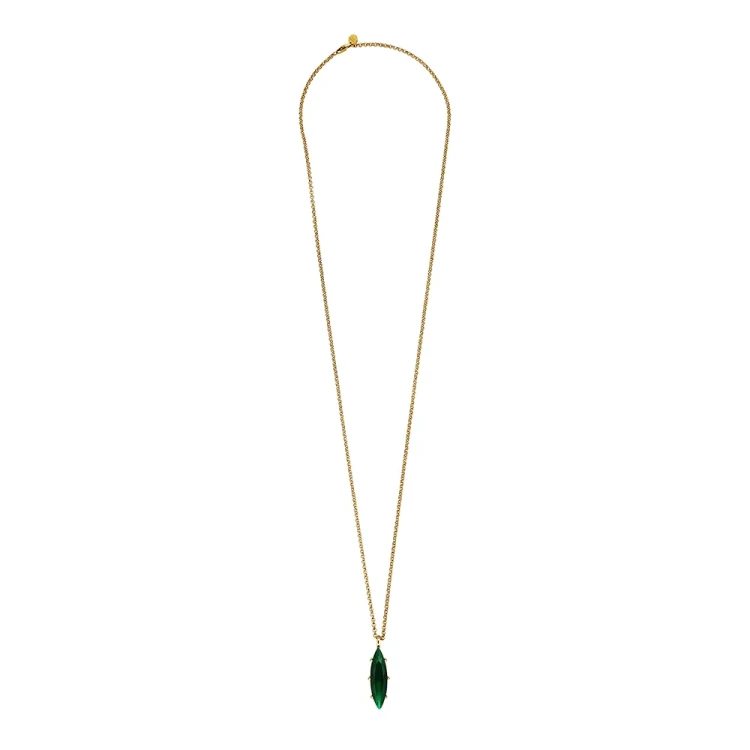 Колье Dyrberg Kern TAKESHI SG EMERALD GREEN 470042