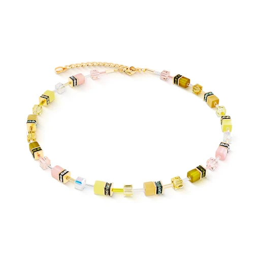 Колье Coeur de Lion Olive-Yellow 2838/10-0901