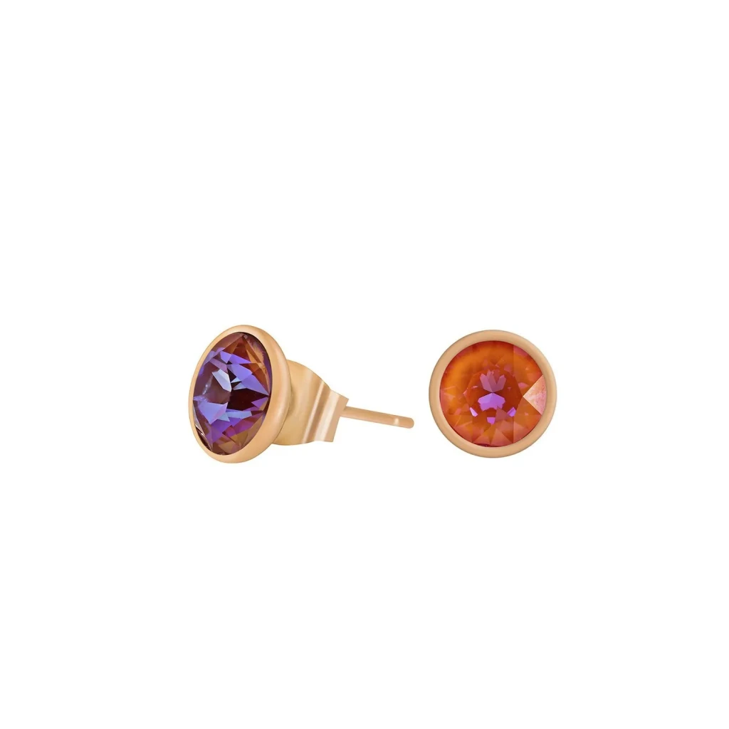 Пусеты Orange Glow Delite SWE298 OGD RG