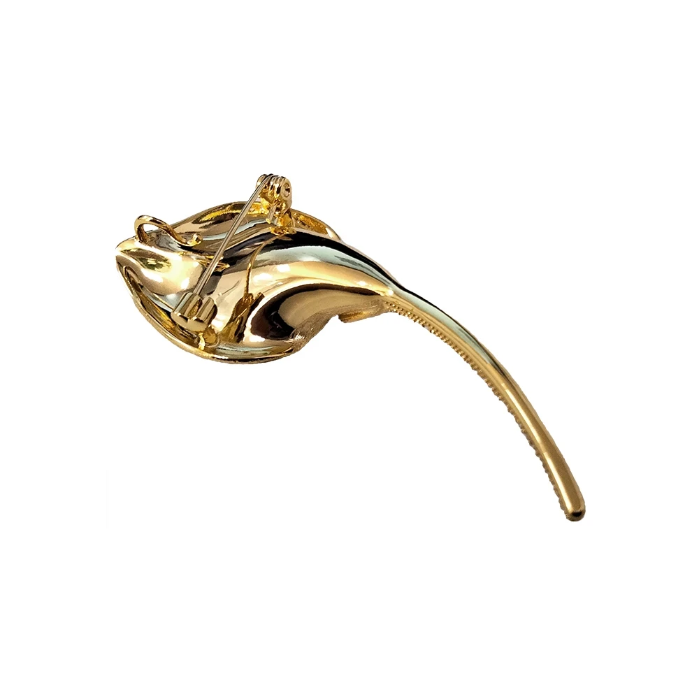 Брошь Калла freshwater pearl XR16645 G Fiore Luna