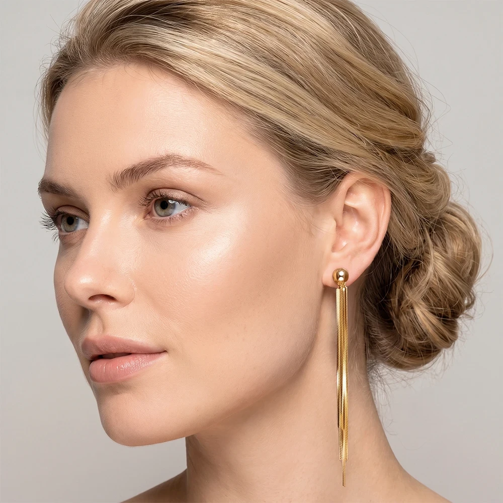 Серьги Fiore Luna ABE30877-01 G