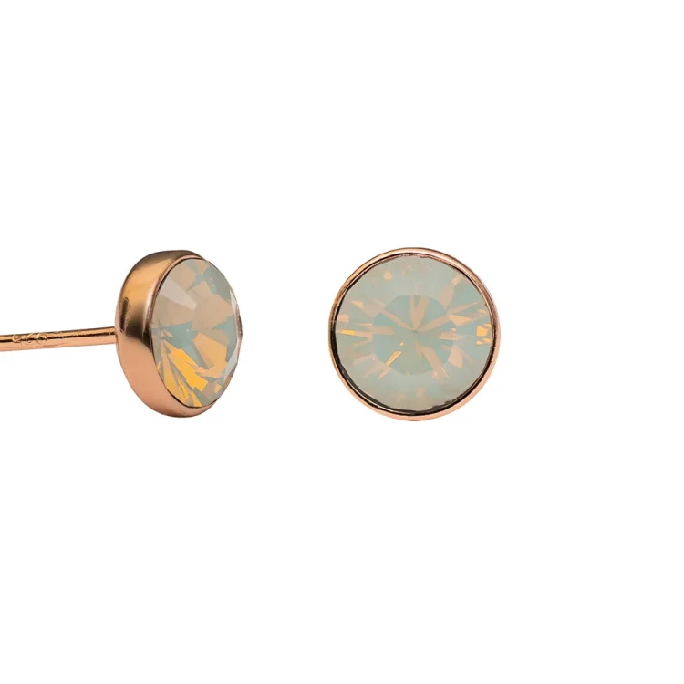Пусеты Light Grey Opal SWE297 LGO RG