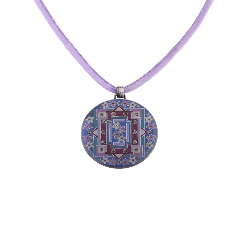 *Колье Clara Bijoux Незабудки *B75871.P V