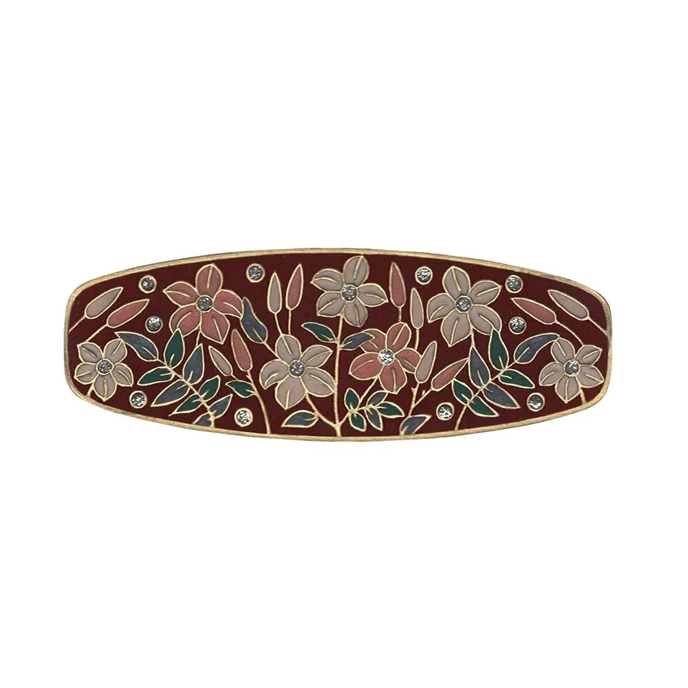 Заколка для волос Clara Bijoux Полянка G79294 BR/G