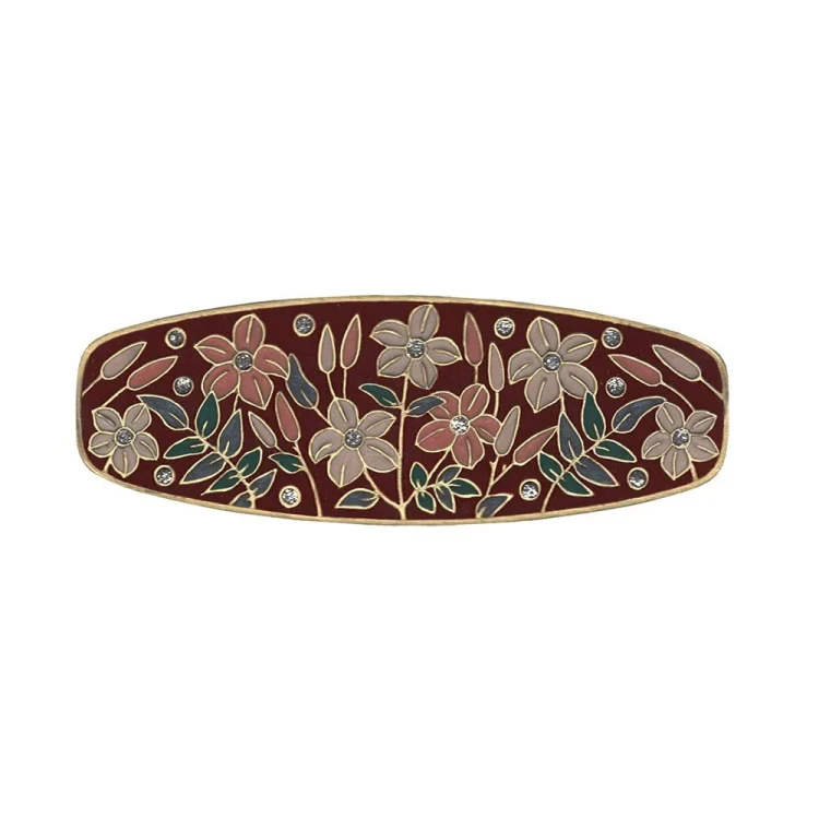 Заколка для волос Clara Bijoux Полянка G79294 BR/G