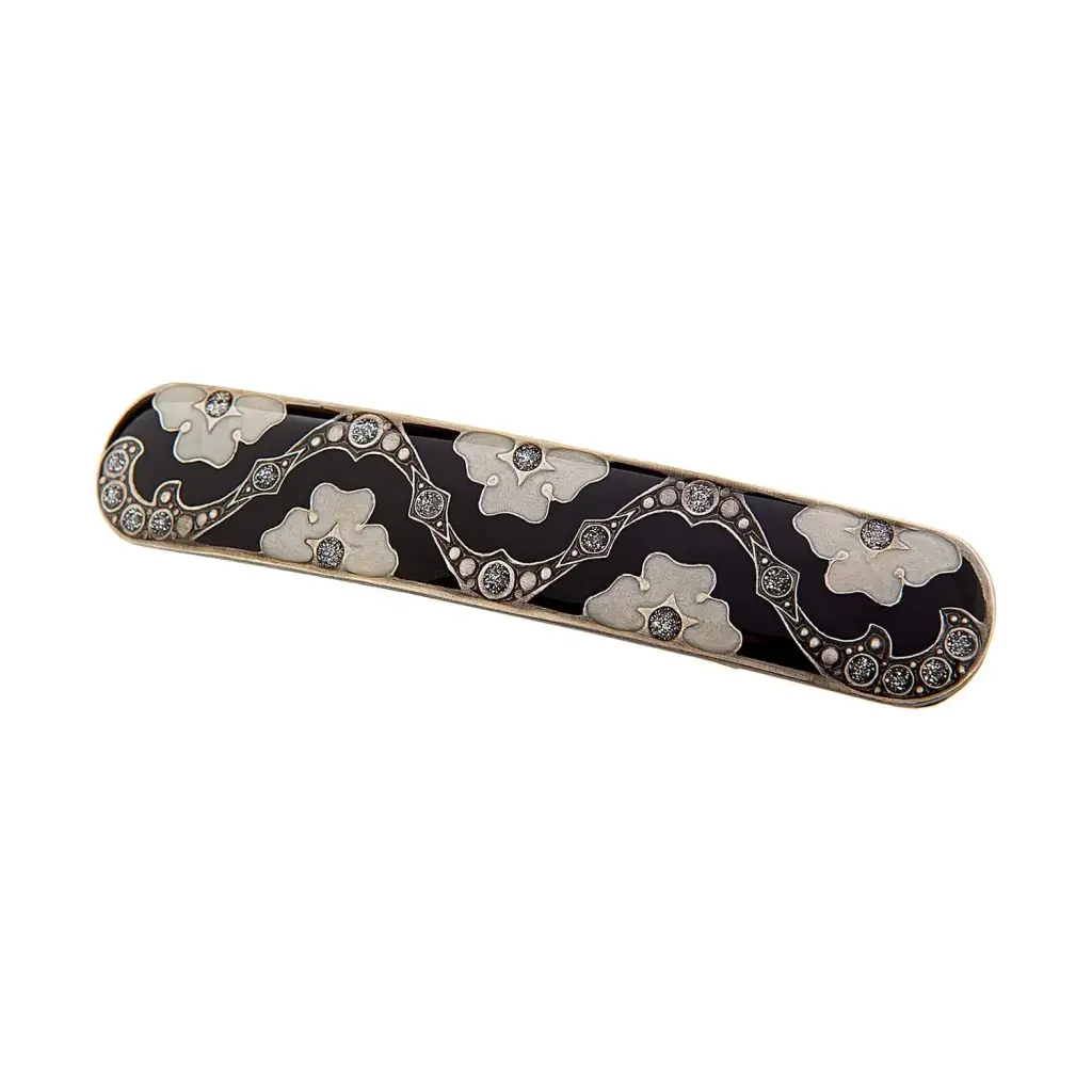 Заколка для волос Clara Bijoux Фиалка G41262 BW
