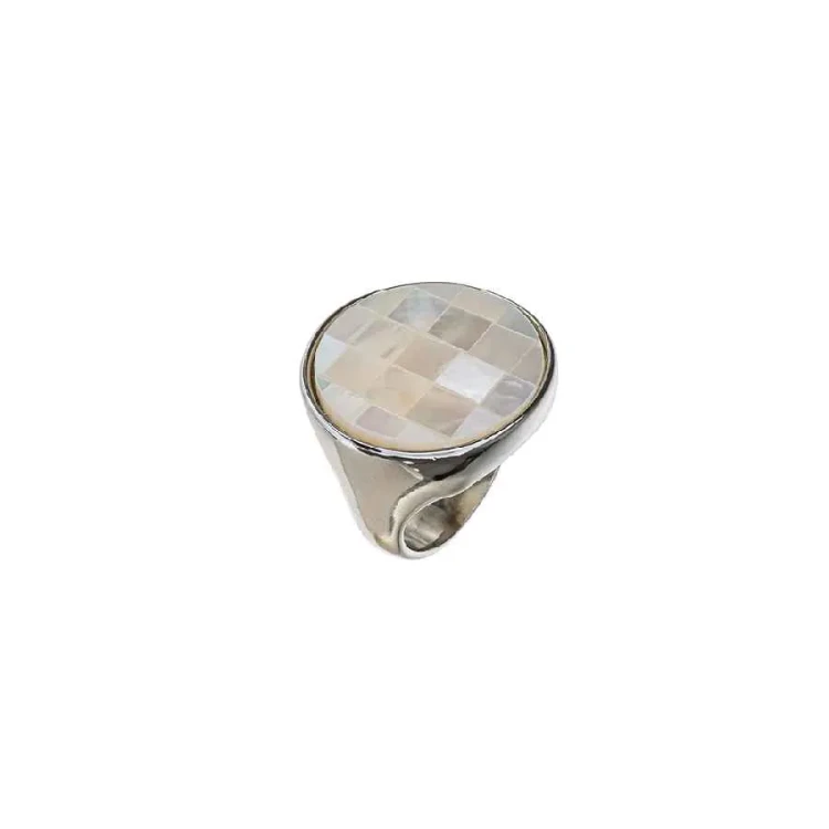 Кольцо Possebon Mother Pearl Mosaic K2155.1/17,2 S 20