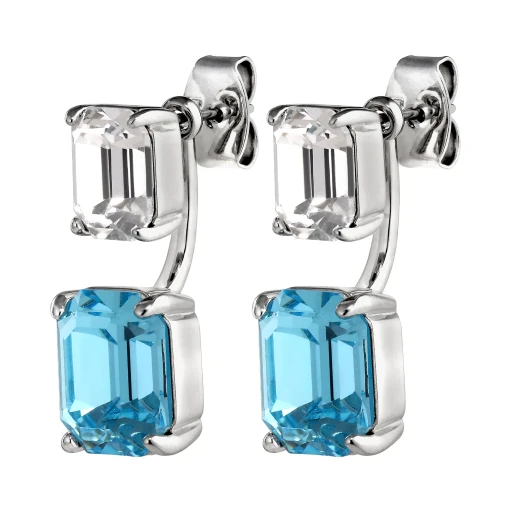 Серьги Dyrberg Kern TETI SS AQUA / CRYSTAL 460007