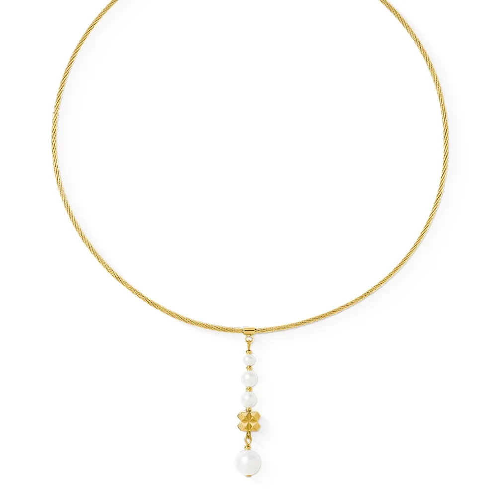 Колье Coeur de Lion White-Gold 1137/10-1416