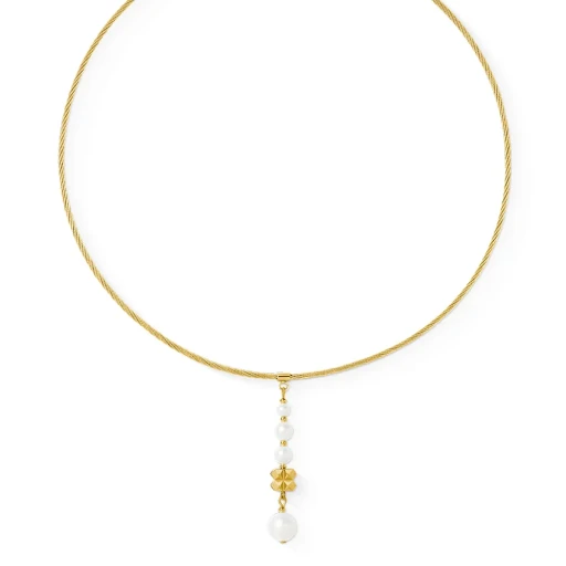 Колье Coeur de Lion White-Gold 1137/10-1416