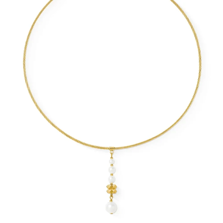 Колье Coeur de Lion White-Gold 1137/10-1416
