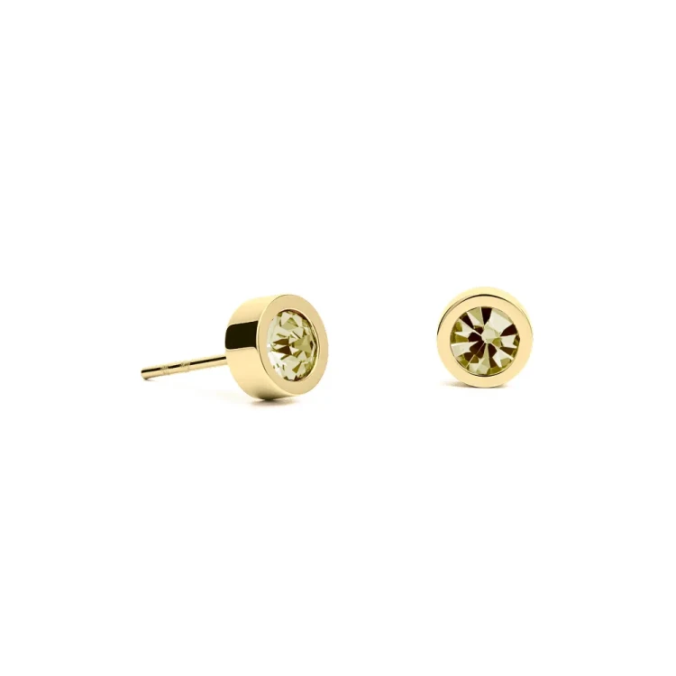 Fiore Luna Пусеты Champagne 6х3 SWE126 CH G