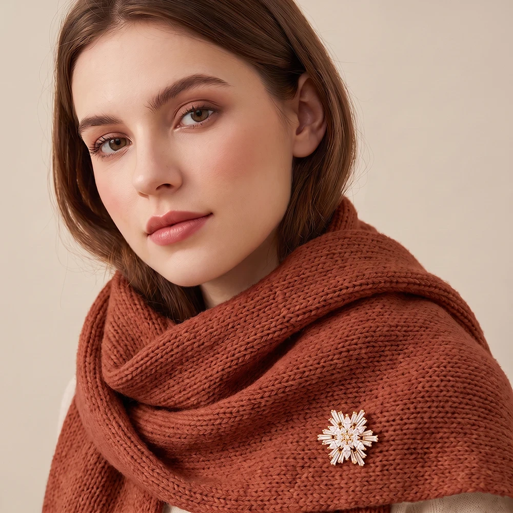 Брошь Рождество Fiore Luna FBB02274-02 G