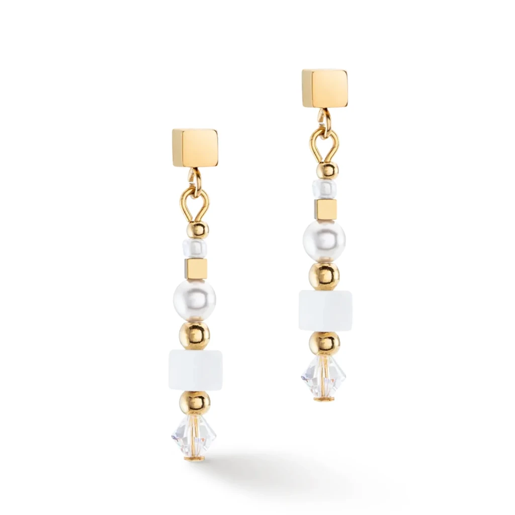 Серьги Coeur de Lion White-Gold 4355/21-1416
