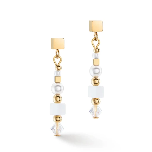 Серьги Coeur de Lion White-Gold 4355/21-1416